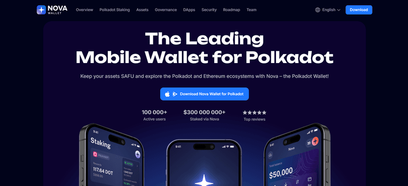 Nova Wallet — fintech app built with Zylo